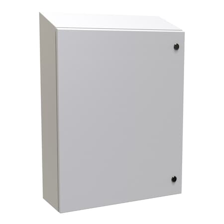 Hammond 1/4 Turn Latch Electrical Enclosures, 30 in H, 8 in D, 24 in W, 4, 12, Steel ST30248LG